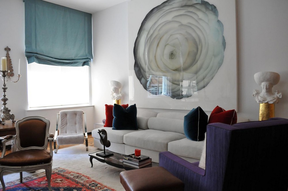 Glamorous Living Room Designs by Robert Couturier