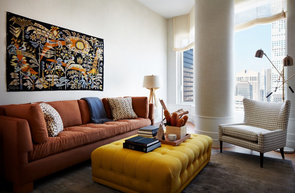 Glamorous Living Room Designs by Robert Couturier