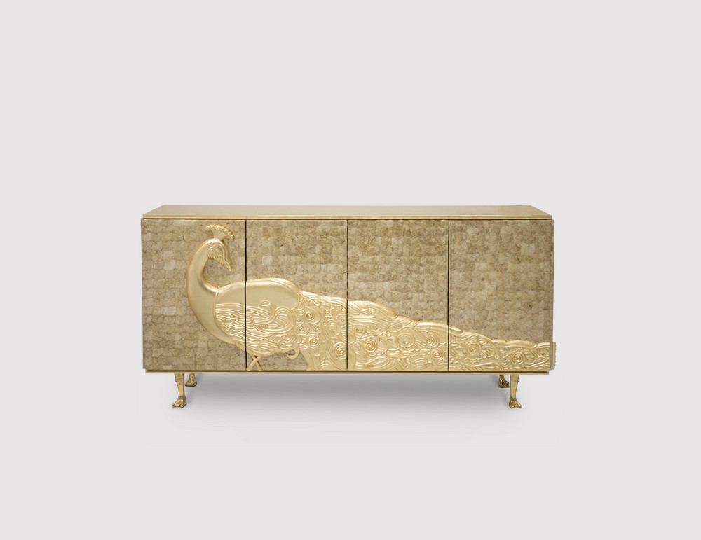 Mellow Color Metallics: The Sideboards