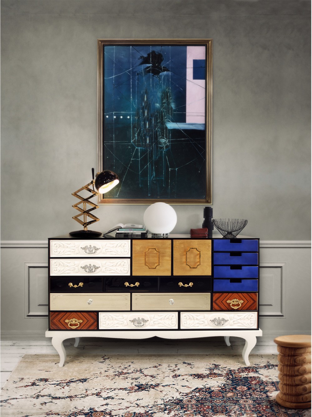 Abstract Art Geometric: The Sideboards