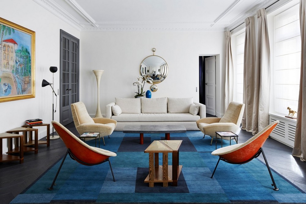 Versatility, Color and Originality: Living Rooms by Sarah Lavoine